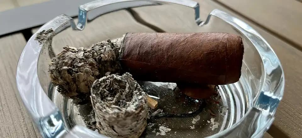Ein Zigarrenstummel: Ekelhaft. Keiner möchte ihn haben. Aber mit einem letzten Zug drin, der gratis und franko gepafft werden kann. Zigarrenstummel
